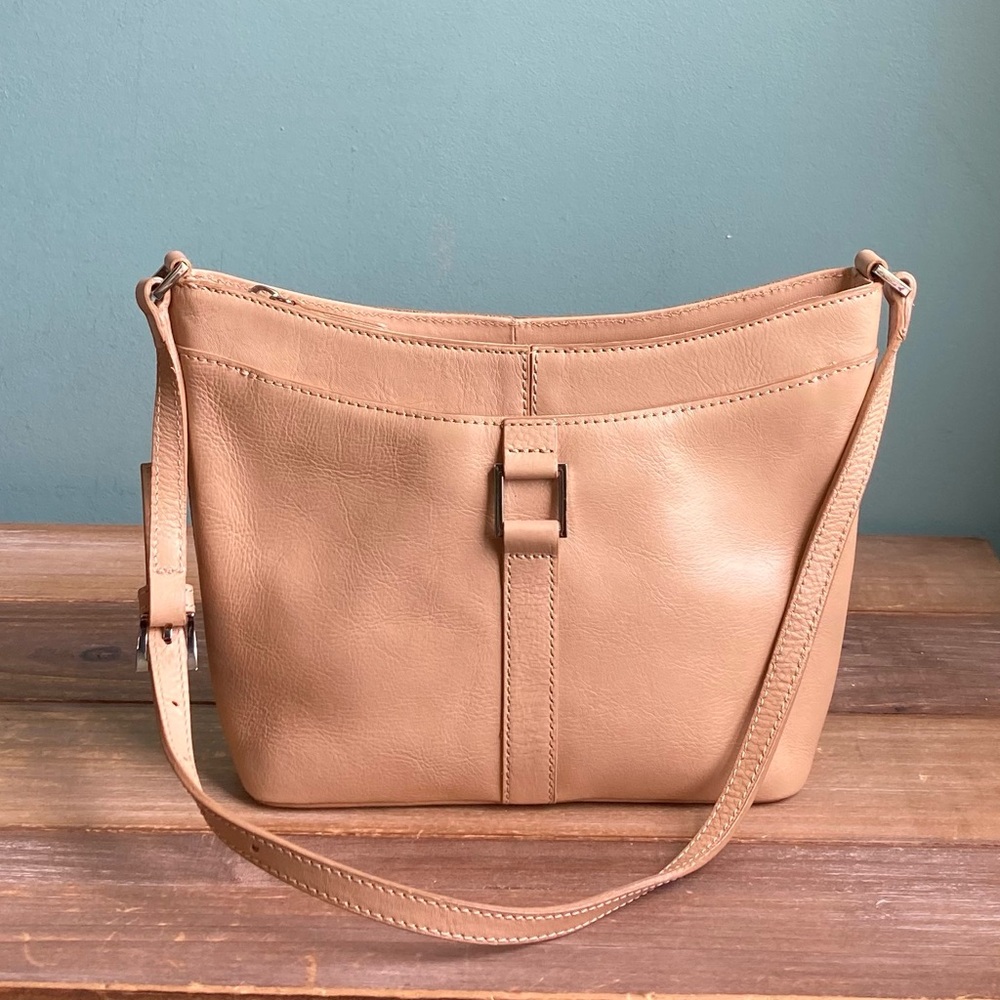 Vintage Etienne Aigner Tan Leather Bag